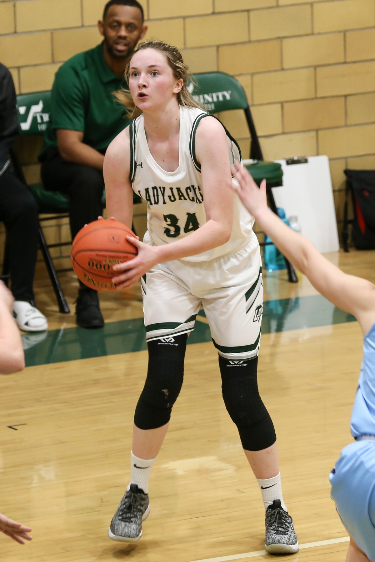 Lauren Gangl has been playing intense and solid basketball for the Ladyjacks this season.